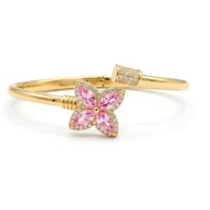 Pink Flutter Bracelet
